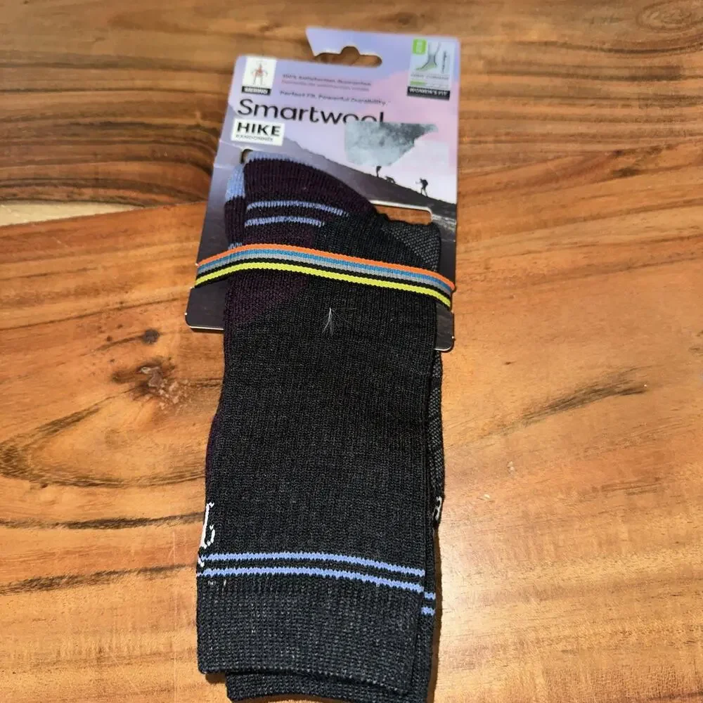 Smartwool Hike Crew Height Light Cushion Women’s Fit SW Charcoal